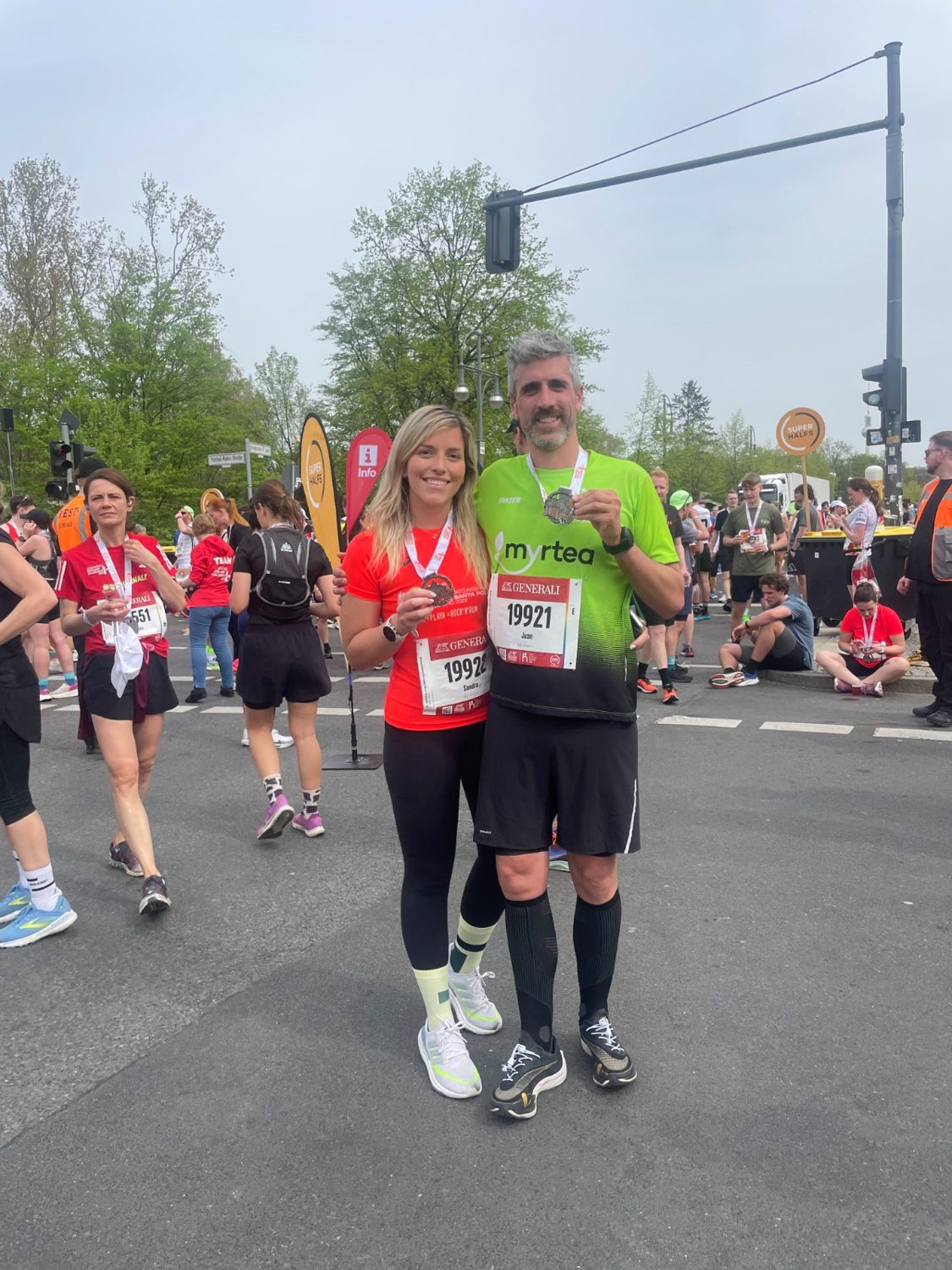 Media maratón de Berlín