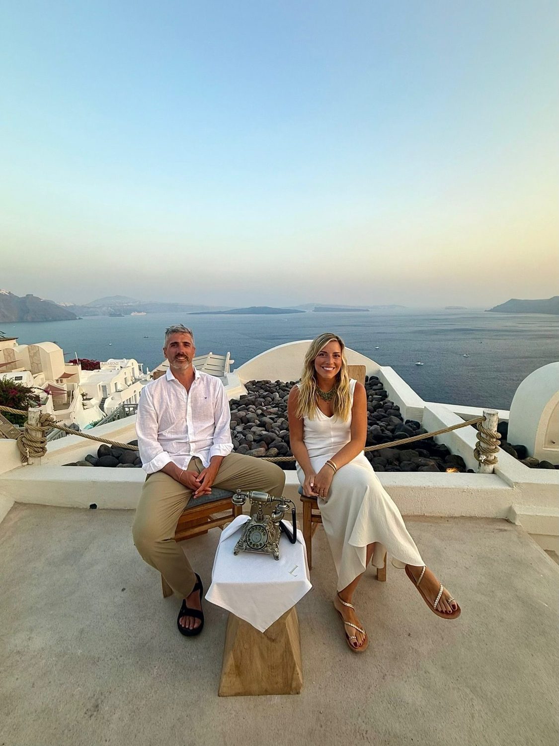 Atardecer en Santorini